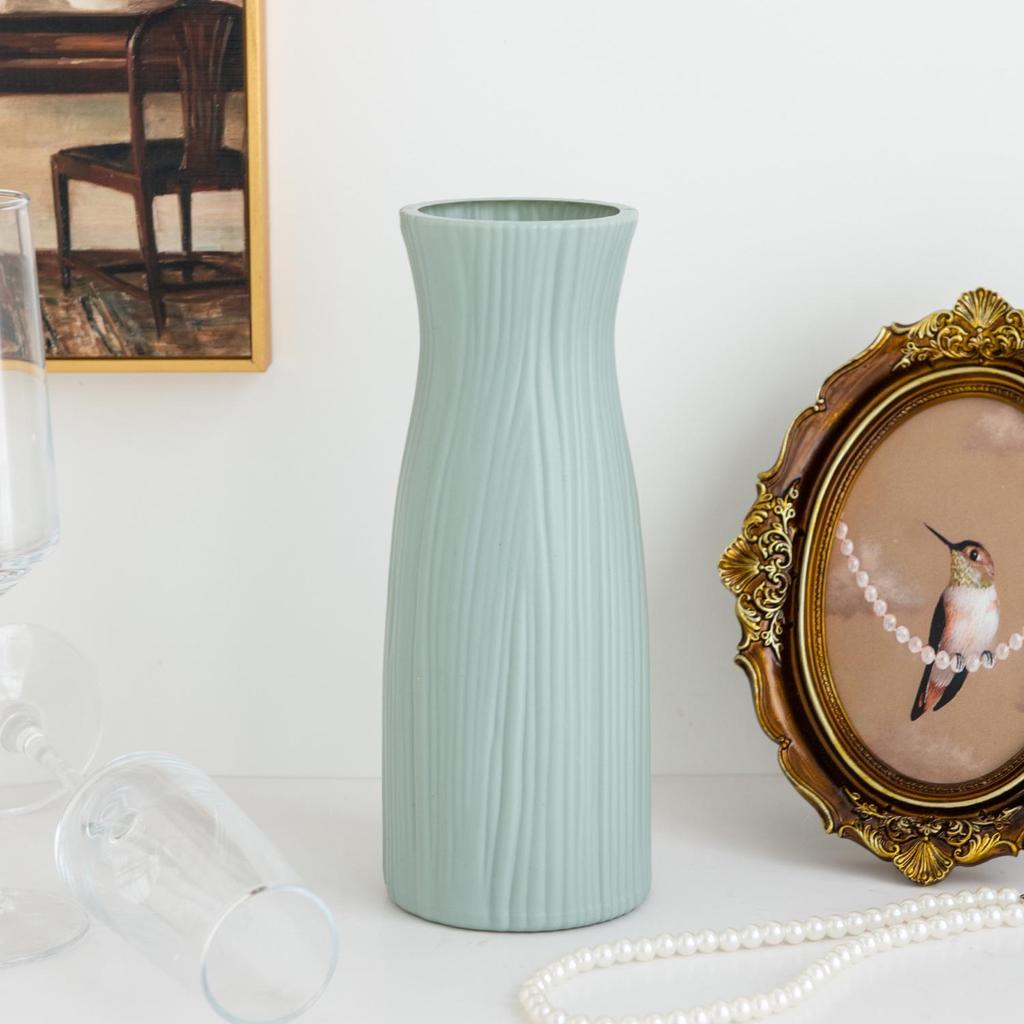 Elegancki Minimalistyczny Wazon Plastikowy w Stylu Ins do Kreatywnego Wystroju Domu