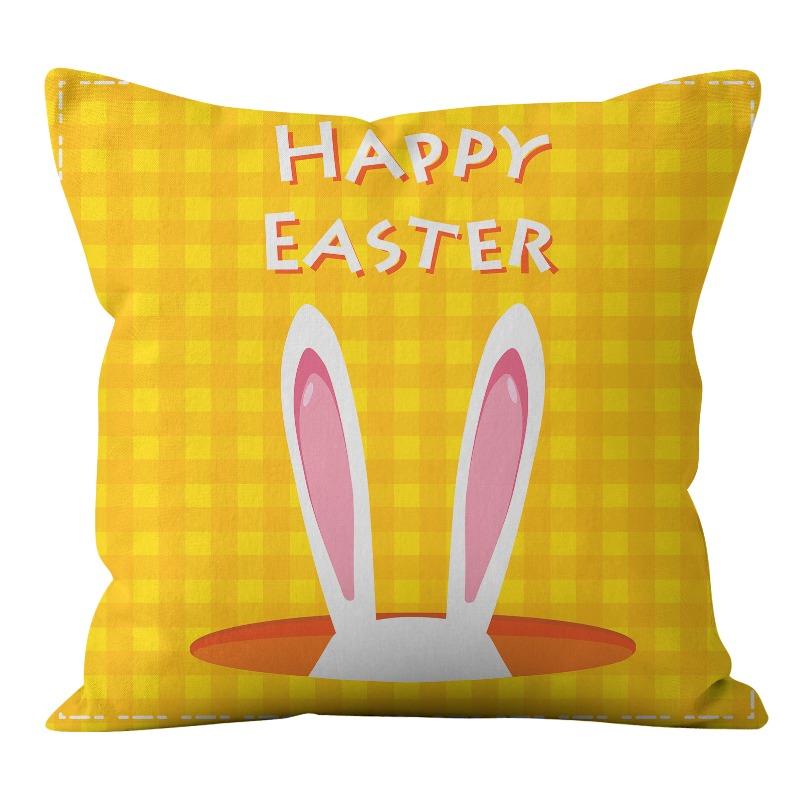 

Easter Bunny Pillow Cover Home Pillow Cushion Cover 45*45cm