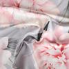 MARIGOLD bedding set 160x200 cm - satin cotton, floral pattern