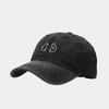 Baseball cap men's European and American washed retro embroidered cap women's outdoor travel sun protection curved brim sun hat