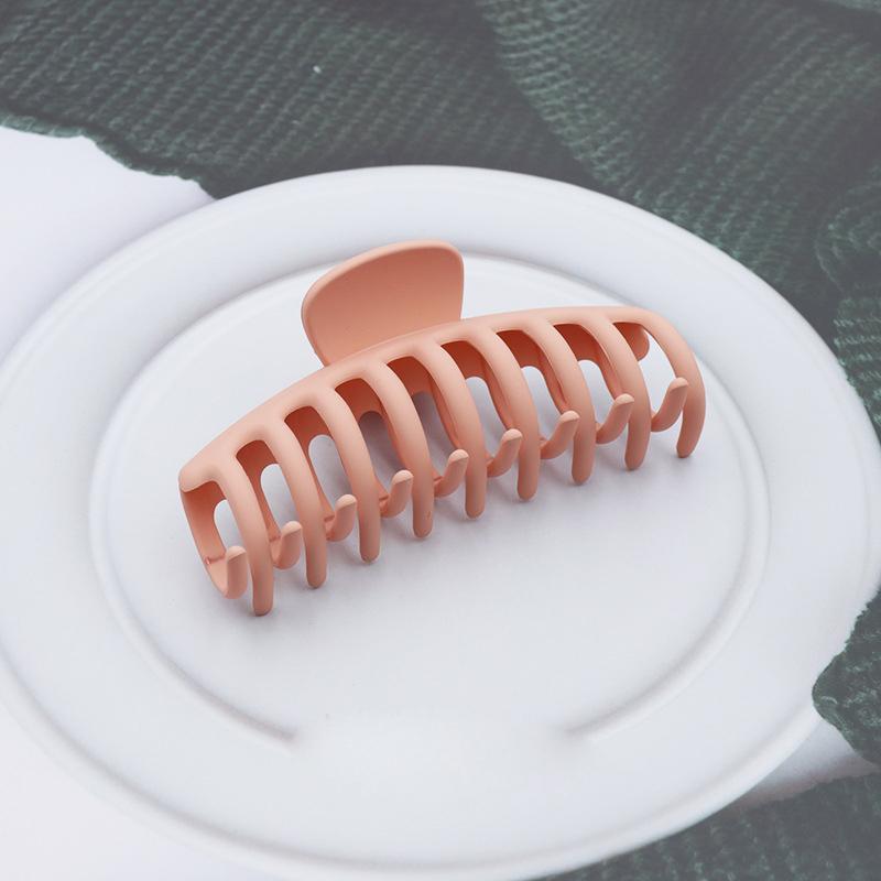 New Large Size Hair Claws for Women Claw Clip Korean Headdress Soild Color Crab Hair Clip Hairpin Fashion Hair Accessories