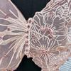 Grandes Appliqués Brodés Papillons Pour Vêtements Patchs Tissu Dentelle Accessoires Pour Robe de Mariée Demoiselle d'honneur Décor DIY
