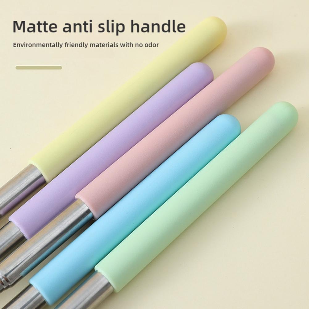 1PC Steel Teaching Pointer Telescopic Rod Finger Design Teaching Stick Finger Reading Sticks Tools School Office Supplies