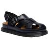 Dr. Martens San Archive Fisherman Leather Fashion Comfortable Minimalist Commuting Outdoor Casual Roman Sandals Unisex Sandals Black 41618001