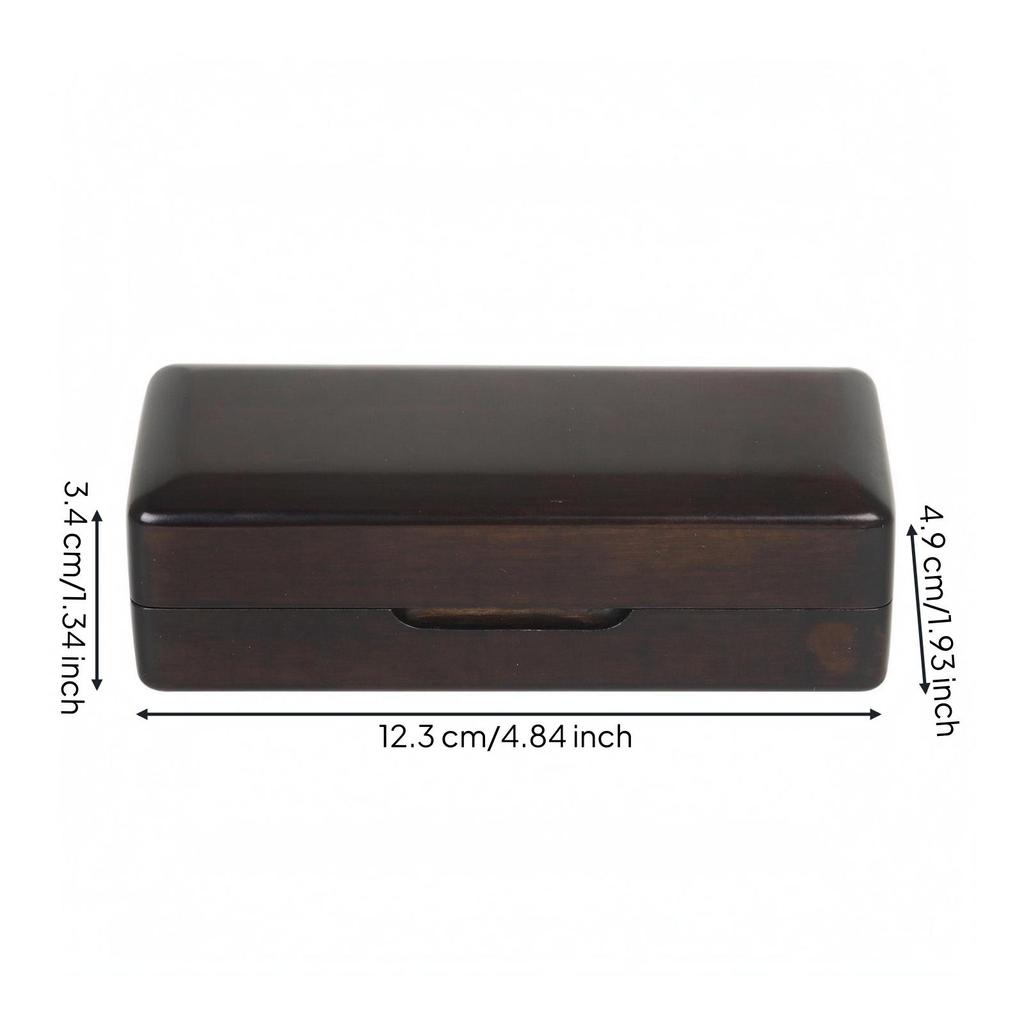 Wooden Embouchure Piece Storage Case wood Saxophone Clasp Musical Accessory