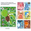 Non-Toxic 8Sheets Diy Ocean Animal Puzzle Stickers Set For Kids Creative Jigsaw Stickers Octopus Shark Crab Designs Children'S Toy Gift