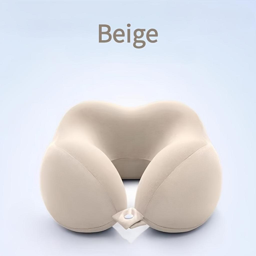 Memory-Baumwolle U-förmiges Kissen, Reise-Nackenkissen, Büro-Nickerchenkissen, Erwachsenen-Nackenkissen, U-förmige Kopfstütze, Demontierbar und waschbar
