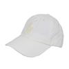 Ralph and Big Pony Embroidered Cap Hat 01080312 CREAM (Polo Lauren) Men's Women's [Used]