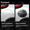 ABS For Subaru Crosstrek 2025 For Impreza 2025 Carbon Fiber Style Fuel Tank Cap Sticker Accessories Trim Lid Oil Box Decoration