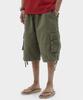 TAKEASY Vintage Washed Cotton Cargo Pants (Khaki)