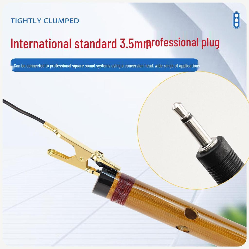 High-Fidelity Universal Pickup Clip for Erhu, Violin, and Flute