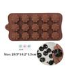 1-29 Handmade Silicone Mould Chocolate Candy Jelly Pudding Ice Mold Baking Tool