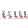 5Pcs Anime kaiju No.8 Hibino Kafka Figure Ashiro Mina Standing Monster Anime Model Toy Gift Collection Action Figure PVC