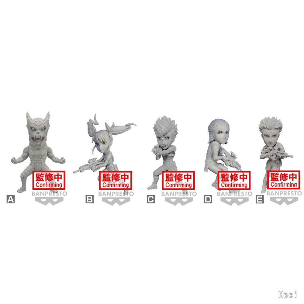 5Pcs Anime kaiju No.8 Hibino Kafka Figure Ashiro Mina Standing Monster Anime Model Toy Gift Collection Action Figure PVC