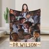 Dr. Gregory House Blankets Quality Warm Soft House MD American Television Bedding Throws Winter Travel Bedroom Funny Bedspread