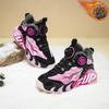 2025 autumn new classmates children's sports shoes lightweight soft sole rotating button boys and girls basketball shoes running shoes