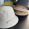 Simple short-brimmed fisherman's hat children's summer thin breathable dome basin hat travel sunscreen visor