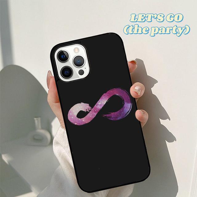 

Autumu Infinity On Purple Phone Case Cover for iPhone 16 15 12 mini 11 13 14 Pro Max SE 2020 Apple 6S 7 8 Plus Coque iPhone 6 6s