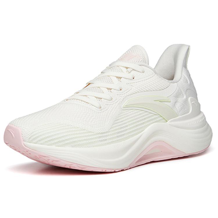Anta 2.5 Lightweight Low Top Running Shoes Women's White Green 122235582-3