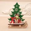 Christmas Style Decor Elk Splice Deer Xmas Ornaments Christmas Home Decor Supplies Festival Creative Kids Gift Accessories
