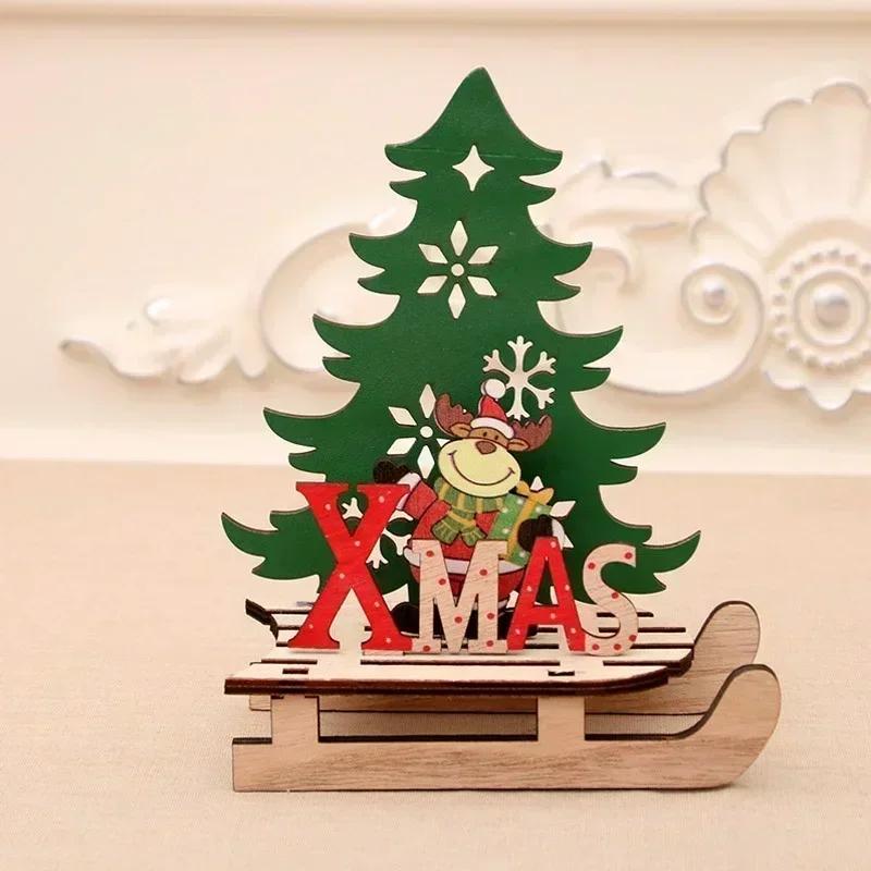 Christmas Style Decor Elk Splice Deer Xmas Ornaments Christmas Home Decor Supplies Festival Creative Kids Gift Accessories