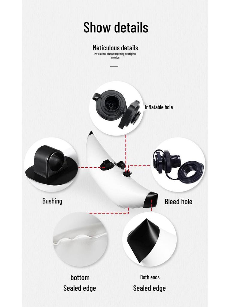 Inflatable Kayak Balance Float Outrigger Canoe Rafting Pontoon