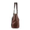 Fashion Retro Women's Leather Bag Soft Portable One-shoulder Messenger Tote Bag Large-capacity Women's Bag