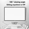 60 84 100 120 Inch 16:9 3:4 Portable Projector Screen Curtain Hd Display Screen Home Cinema Theater Movie Home Outdoor Office