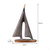 Wooden Bird Wall Art And Sailing Boat Decor Ornament Housewarming Gift Collectible Decorative Office
