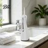 Ergonomic Dental Care Tool Cordless Electric Water Flosser, 3 Pressure Modes And 4 Nozzles Design, 330ml Capacity Daily Teeth Cleaning Tank,