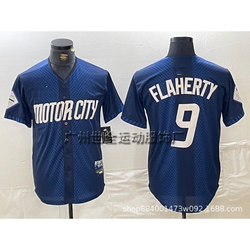Unisex MLB-Style Baseball Jersey With Embroidered Striped Design Men Women Sportswear