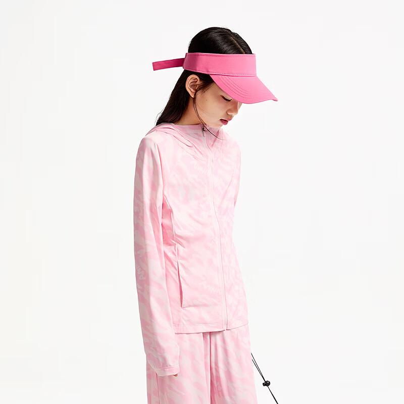 Annil Girls' Hooded Ice-Feel Sun Protection Jacket