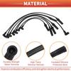 ACROPIX Car Spark Plug Coil Wires Ignition Coil Harness Cable Fit for Dodge Dakota 1999 2000 2002 2003 6 Cyl 3.9L No.4728037AC - Pack of 7