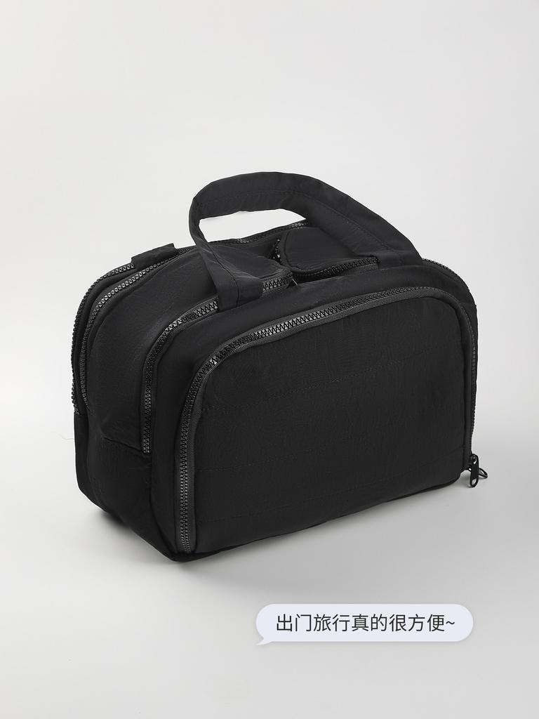 Women's Makeup Bag 2026 New Model Large Capacity Portable Travel Handheld Cosmetic Organizer with Dividers