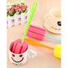 1PACK/3 Pcs Kitchen Cleaning Tool Sponge Brush For Wineglass Bottle Coffe Tea Glass Random Color