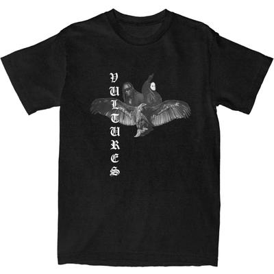 Vultures 1 Design Ty Dolla Sign Kanye West Merch Shirt Männer Frauen Hip Hop Rapper Lässig Baumwolle Erwachsenen T-Shirt