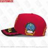 Angola Baseball Cap Free 3D Custom Made Name Number Team Logo Ao Hat Ago Country Travel Portuguese Nation Angolan Flag Headgear