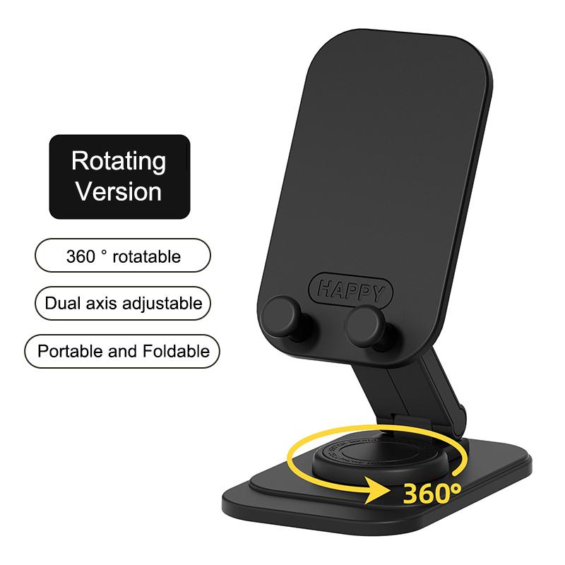 

Складной настольный мини-держатель для телефона с вращением на 360 градусов, регулируемый по высоте, кронштейн-подставка для мобильного телефона и планшета, поддержка для iPhone
