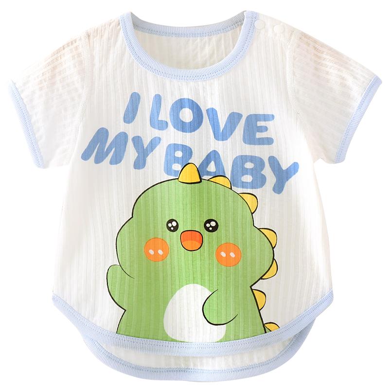 Baby Unisex Summer Thin Short Sleeve T-Shirt 90