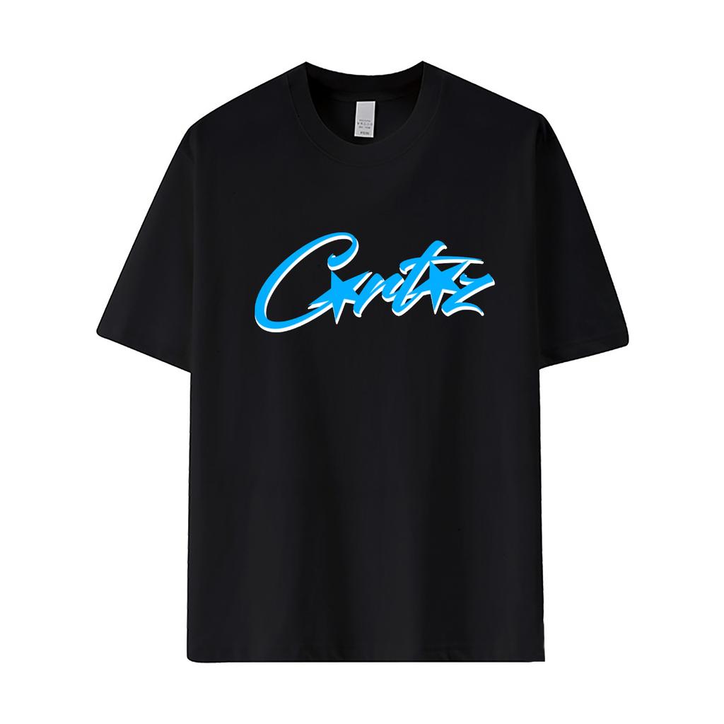 European and American Corteiz trendy street crew neck loose short-sleeved T-shirt women's fashion hip-hop skateboard casual top men
