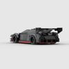 LEGO-Compatible Lamborghini Veneno MOC Building Blocks Toy Car - DIY Educational 8-Stud Model