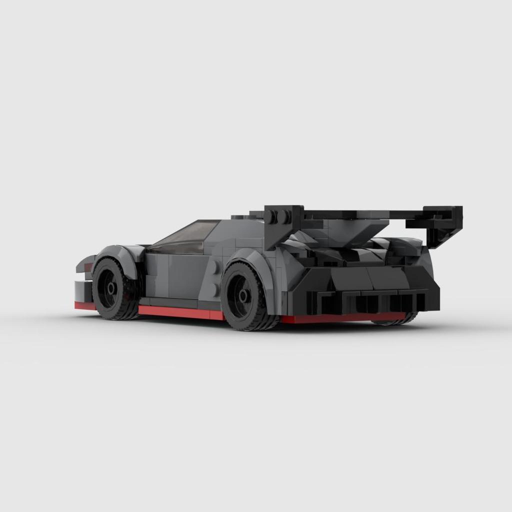 LEGO-Compatible Lamborghini Veneno MOC Building Blocks Toy Car - DIY Educational 8-Stud Model
