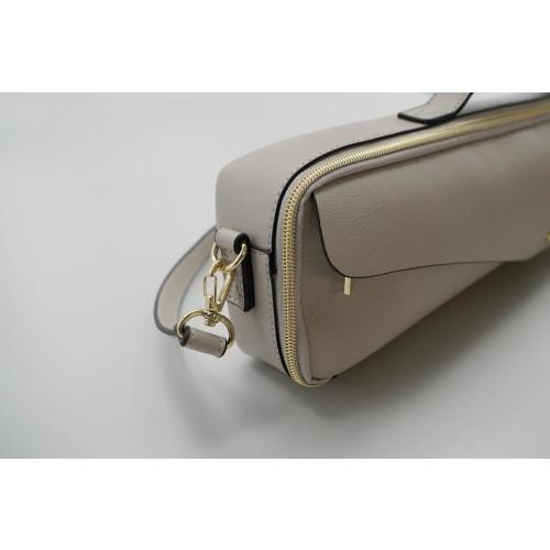 Pearl Flute X Legato Largo Collaboration Flute Case Cover, Light Gray, for C and H Foot Joints, Includes Flute Mat, LL-FLCH3#LGY