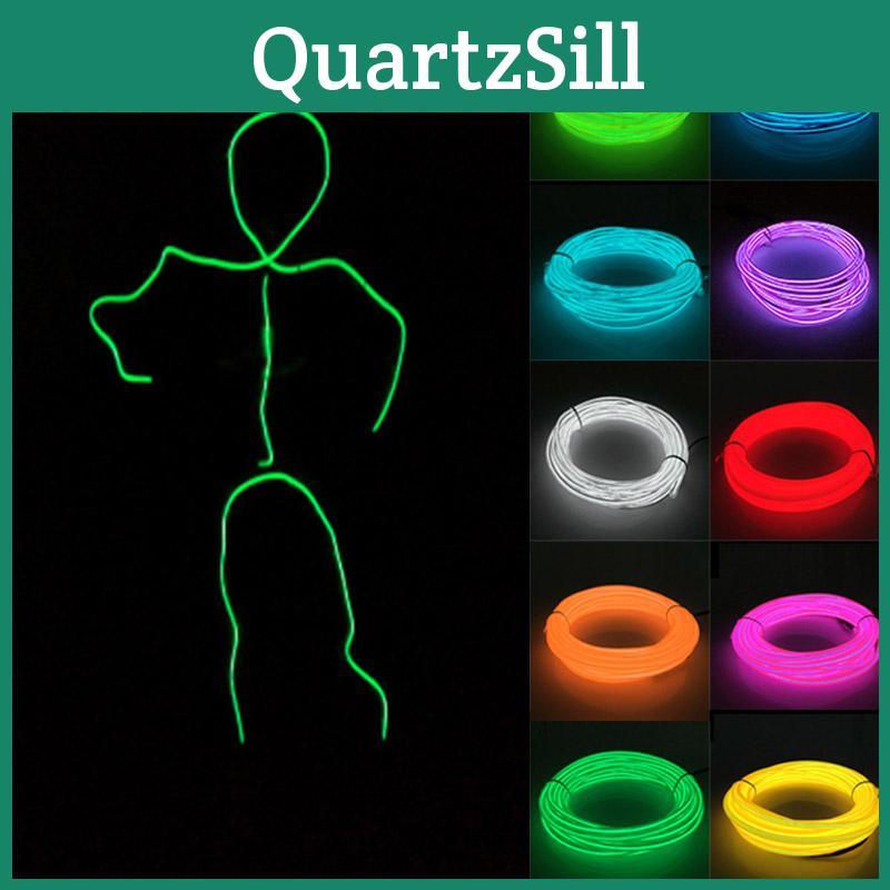 Costume El Wire Luminated Strips Adult Kids Stickman Figure For Party Halloween