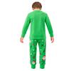 Children's Home Wear Pajamas Set Long-sleeved Tops And Long Pants Two-piece Coat Play Christmas Clothes