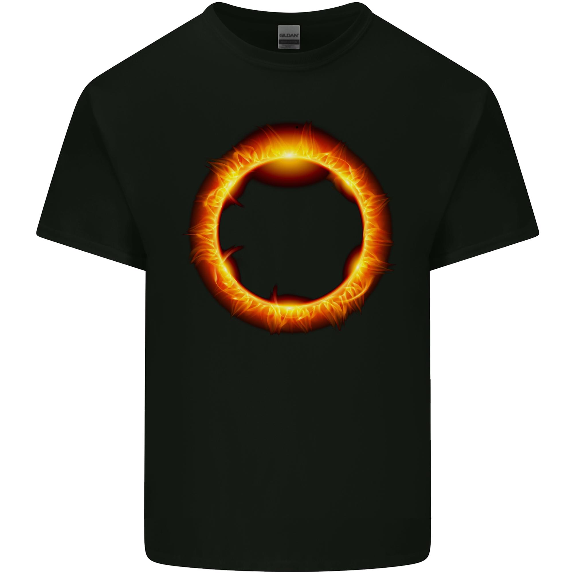 A Solar Eclipse Unisexs Light Cotton TShirt S