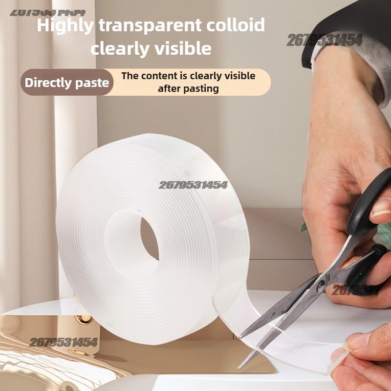 Nano Tape Double-sided Set Versatile Reusable Double-Sided Waterproof Adhesive Perfect for Kitchen and Bathroom Supplies