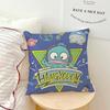 kawaii funny h-HangyodonS cushion cover Comfortable soft Pillow Case for Sofa Living Room Home office Decor Protective Covers