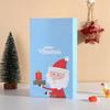 8PCS Christmas Kraft Paper Bags Snowman Gift Wrapping  Party Favors Decoration