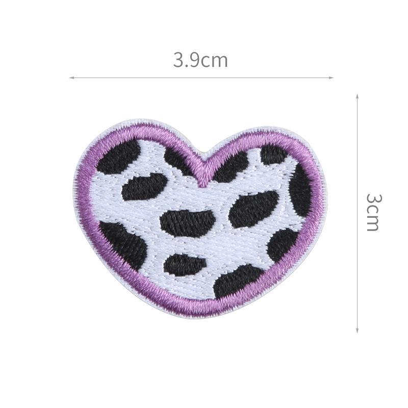 Seam-Free Down Jacket Patch Sticker, Self-Adhesive Love Embroidery Sticker, Clothes, Pants, Holes And No Marks, Repair Subsidy, Heart-Shaped Sticker
